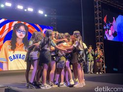 Aksi Cewek Idolamu di Final RRQ Mabar School Ambassador Season 2