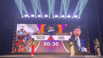 Challenge menjadi host bagi lima besar finalis RRQ Mabar School Ambassador Season 2. (Foto: Khalisha Fitri/detikcom)