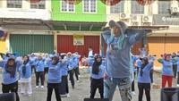 Setiap minggunya seluruh Dewan Pimpinan Wilayah dan Cabang se-Indonesia mengadakan Senam Sehat Minggu Biru Ceria.