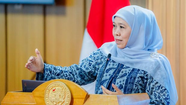 Gubernur Jawa Timur Khofifah Indar Parawansa