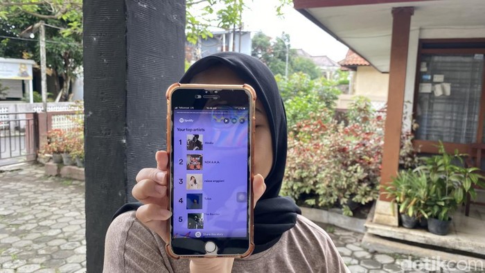 Ilustrasi Spotify Wrapped 2023.