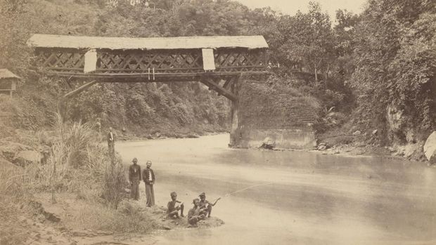 Jembatan Cisokan di Cianjur saksi bisi kekalahan telak Pasukan Sekutu