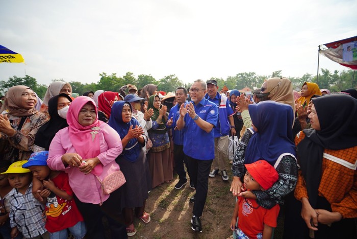 Kampanye di Lampung, Zulhas Singgung Tol Lintas Sumatera Karya Jokowi
