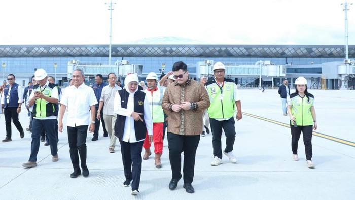 Khofifah Optimistis Bandara Internasional Dhoho Beri Multiplier Effect