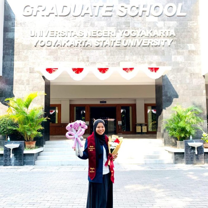 Kisah Rianty, wisudawan S2 UNY yang meninggal dunia dan ijazahnya diterima sang paman