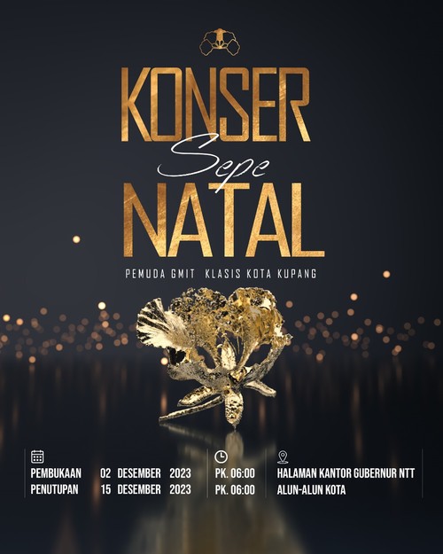 Konser Sape Natal di Kupang, NTT. (Istimewa)
