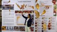 Pameran yang menampilkan berbagai jenis karya seni dari puluhan seniman lokal itu berlangsung hingga 10 Desember 2023.  