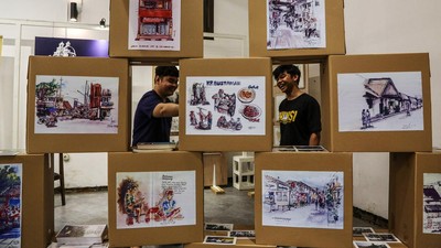 Melihat Pameran Seni Semarang Bercerita