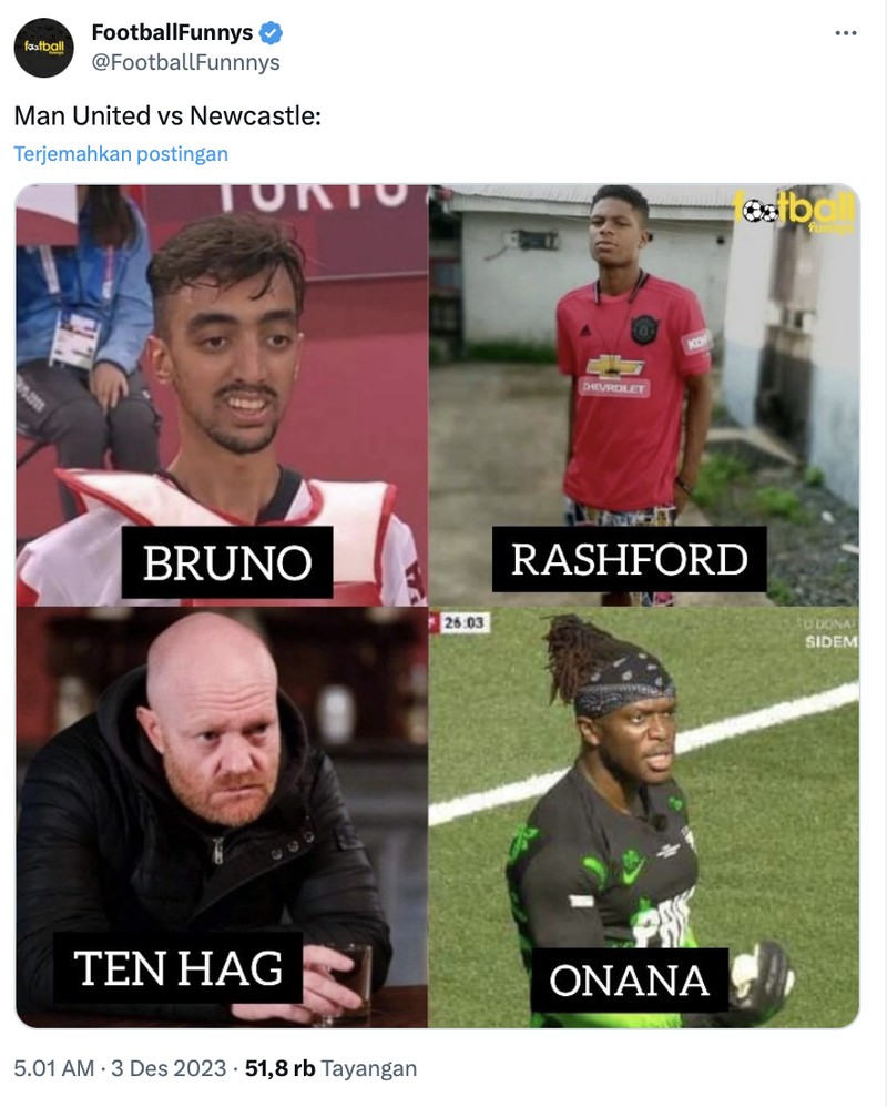 Meme Manchester United