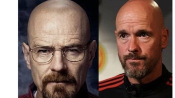 Kejeniusan Ten Hag jadi pertanyaan. Foto: X