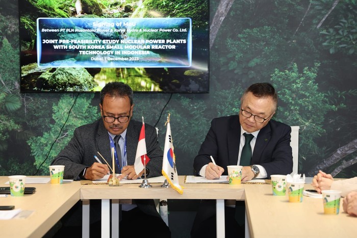 PLN Kaji Kelayakan Nuklir Bersama KHNP Korsel di Forum COP28 Dubai