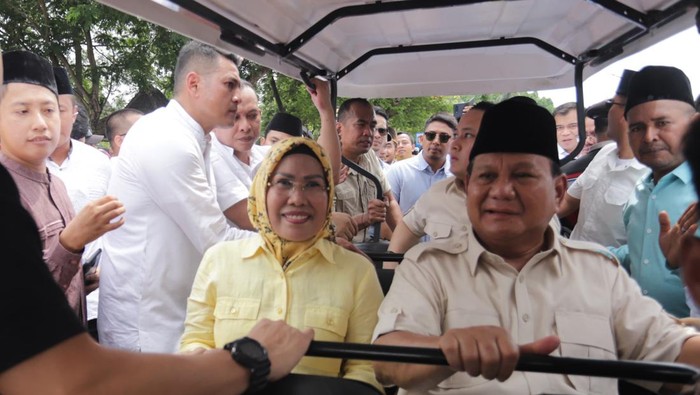 Prabowo di Banten