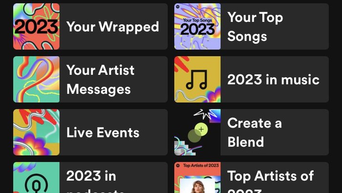 Spotify Wrapped 2023