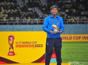 Striker Argentina U-17, Agustin Ruberto Raih Sepatu Emas