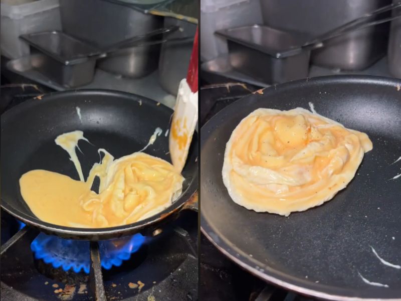 tips membuat telur tornado
