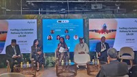 Aika Yuri Winata, General Manager of Green Energy, Biofuel Feedstock & Business Development di Apical, salah satu perusahaan pengolah minyak nabati global terkemuka, berbicara pada perhelatan COP28 UAE di Dubai.