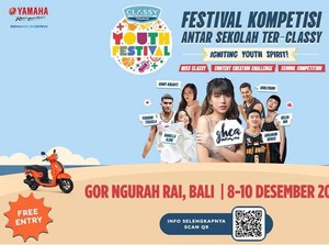 Kota Terakhir! Classy Yamaha Youth Festival Akan Digelar di Bali