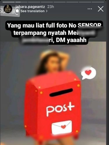 Akun Instagram pageant lovers yang menyebarkan berita foto Kevin Liliana, viral di media sosial. Akun Instagram pageant lovers yang menyebarkan berita foto Kevin Liliana, viral di media sosial.