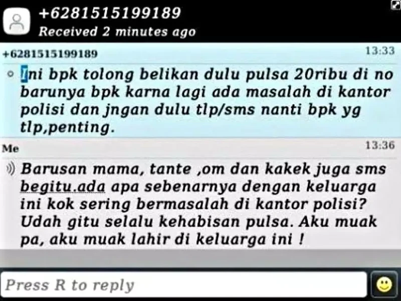 Deretan balasan SMS penipu ini bisa bikin mesem-mesem sendiri karena kocak dan absurd abis!