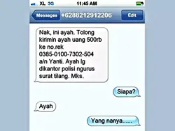 Balasan Kocak SMS Penipu, Nggak Akan Tertipu Aku Tuh!