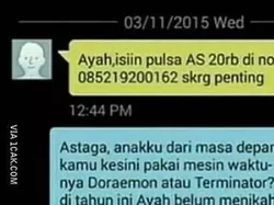 Balasan Kocak SMS Penipu, Nggak Akan Tertipu Aku Tuh!
