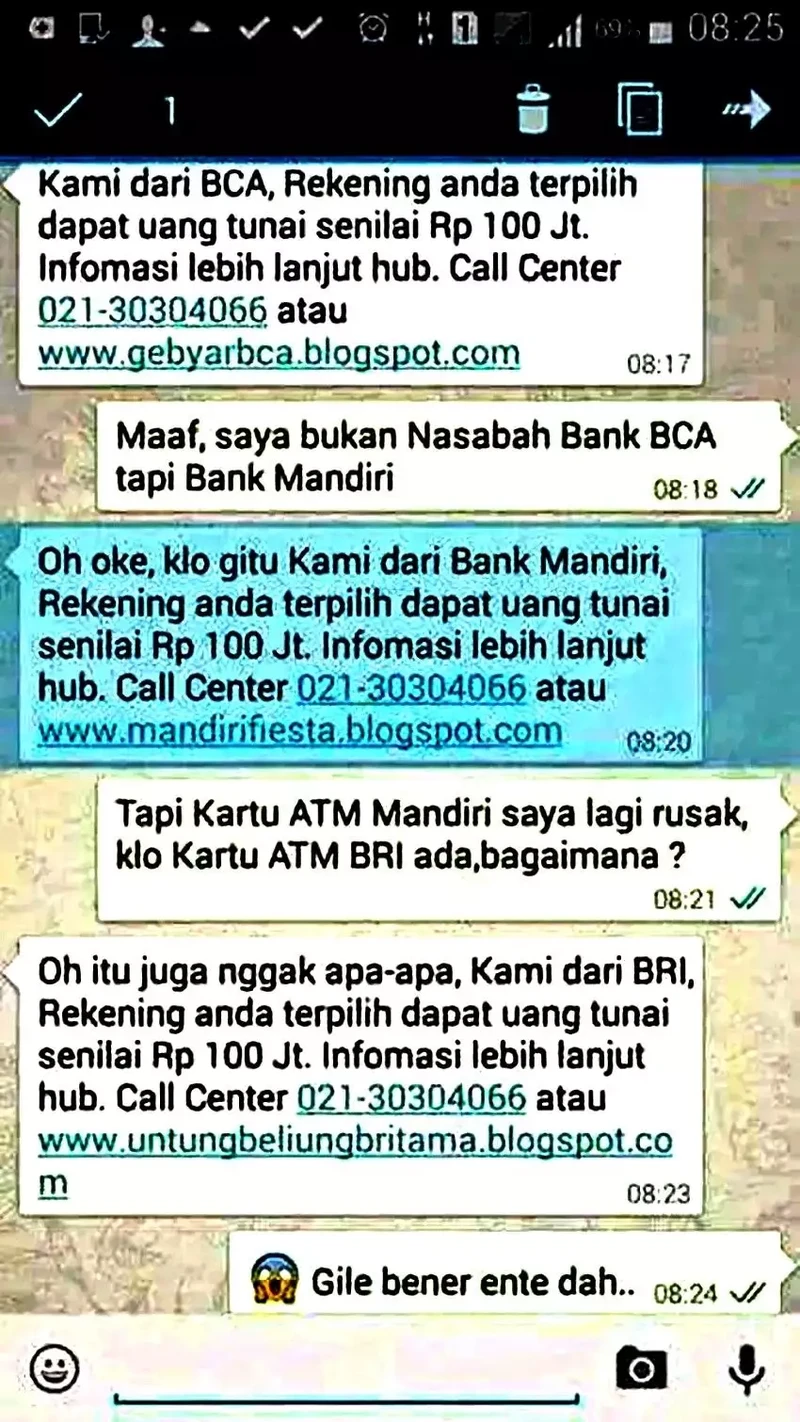 Deretan balasan SMS penipu ini bisa bikin mesem-mesem sendiri karena kocak dan absurd abis!