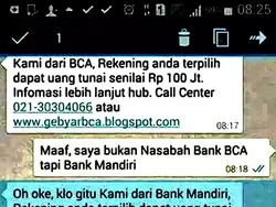 Balasan Kocak SMS Penipu, Nggak Akan Tertipu Aku Tuh!
