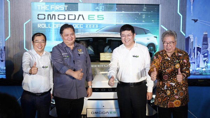 Chery Omoda E5 dirakit di Indonesia