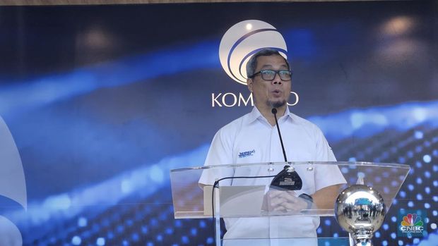 Direktur Jenderal IKP, Usman Kansong. (CNBC Indonesia/Intan Rakhmayanti)