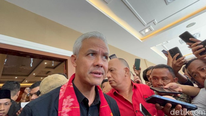 Ganjar Pranowo di Palu, Sulteng.