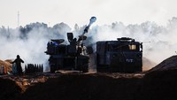 Sedikitnya 29 orang tewas akibat rentetan serangan terbaru Israel terhadap Jalur Gaza, setelah gencatan senjata berakhir. REUTERS/Amir Cohen