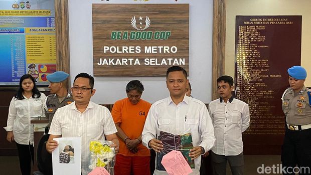 Jali Kartono ditetapkan sebagai tersangka usai membakar istrinya di Jakarta Selatan