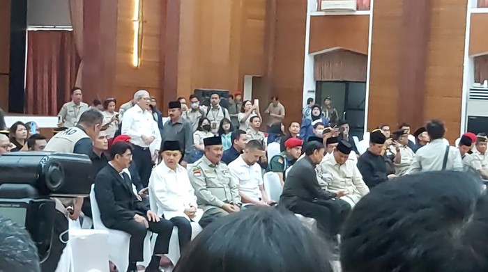 Jusuf Kalla hadiri persemayaman jenazah Doni Monardo (Dwi/detikcom)