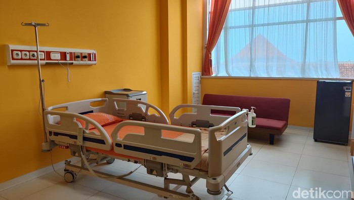 Kamar VIP yang berada di rumah sakit jiwa daerah Arif Zainudin Solo, Senin (4/12/2023).