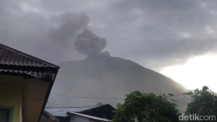 Kondisi terkini Gunung Marapi di Agam