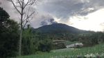 Potret Gunung Marapi Terkini, Masih Keluarkan Abu Vulkanik