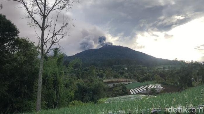 Kondisi terkini Gunung Marapi di Agam
