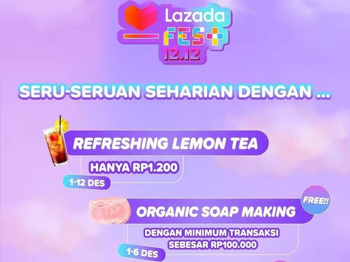 Lazada Fest 12.12