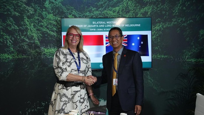 Lord Mayor of Melbourne dan Heru Budi Hartono (dok. Istimewa)