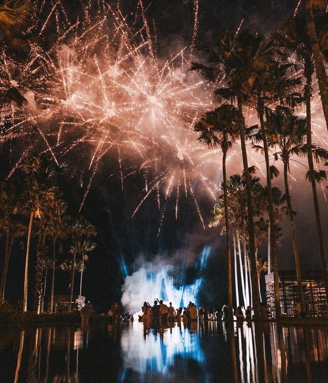 Sebenarnya Wilber dan Luna sudah menjadi suami istri sejak tiga tahun lalu Tapi keduanya baru menggelar pesta mewah baru-baru ini. Foto: Instagram