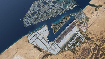 OxagonProyek NEOM juga meliputi Oxagon, sebuah kota metropolis terapung yang digadang-gadang akan merevolusi sektor industri global. Kota ini dibangun di suatu tempat di sekitar Laut Merah, dekat Terusan Suez.Kota yang berbentuk persis seperti namanya ini, didedikasikan untuk membangun pusat logistik baru yang akan menjadi terobosan dalam pengembangan industri di masa depan.Saat selesai dibangun tahun 2030, Oxagon diprediksi bisa menampung sekitar 90 ribu orang. Di kota terapung ini akan ada banyak pabrik dan sebagian besar akan terdiri dari industri, lokasi industri, dan area terkait logistik lainnya, namun juga akan dibangun pemukiman. Foto: NEOM