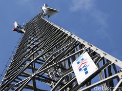 Melihat Perawatan BTS BAKTI Kominfo di Natuna