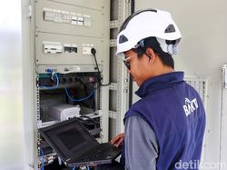 Melihat Perawatan BTS BAKTI Kominfo di Natuna