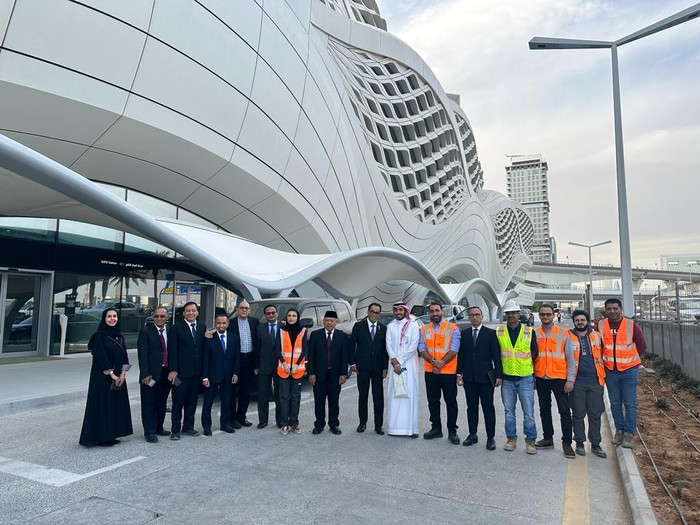 Menhub dan Menteri Transportasi Arab Saudi