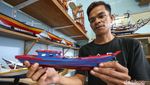 Miniatur Kapal Pong-pong Banyak Diburu Wisatawan