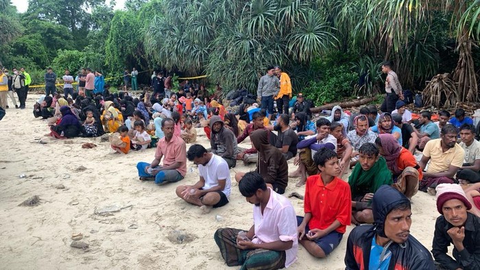 Pengungsi Rohingya di Sabang. (Dok Pemkot Sabang)