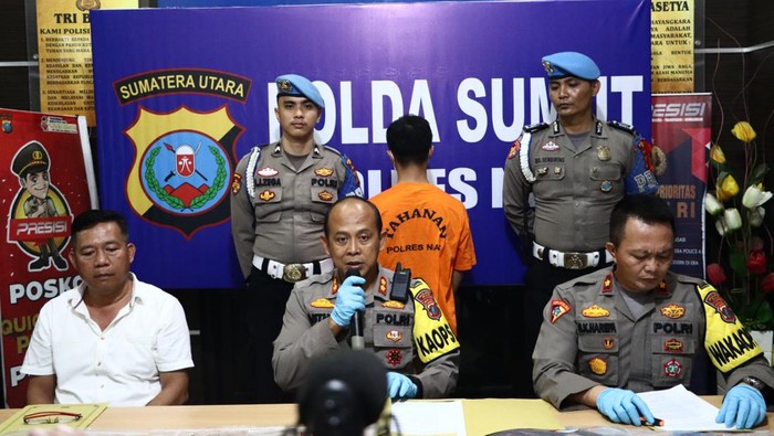 Polres Nias mengungkap pelaku pembunuhan pedagang telur di Gunung Sitoli. (Dok Polres Nias)