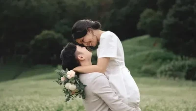 7 Foto Prewedding Rachell Anak Helmy Yahya & Oppa Korea, Simpel Tapi Memukau