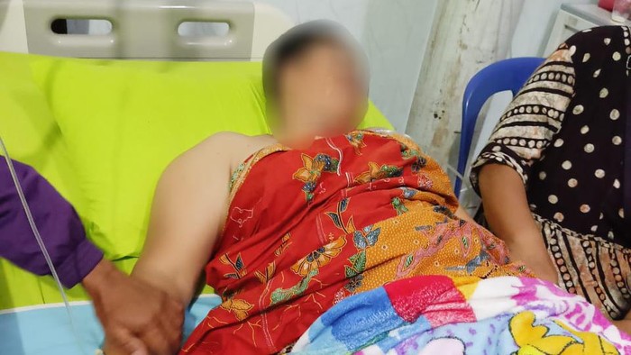 Salah satu korban tersambar petir di Empat Lawang.