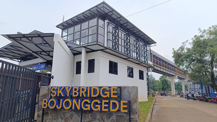 Skybridge Bojonggede (Rizky/detikcom)